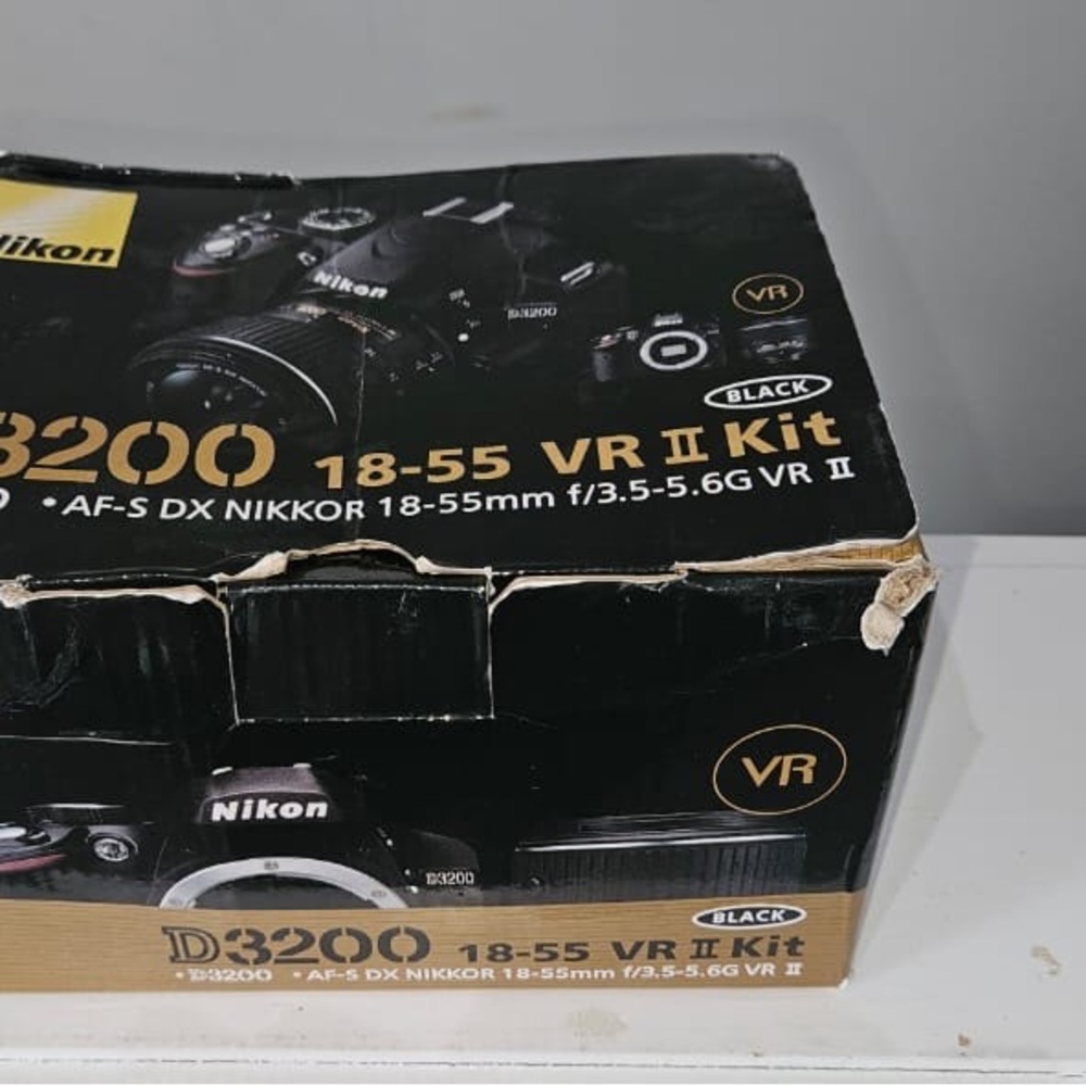 Nikon D3200 Black 18-55 VR II Kit